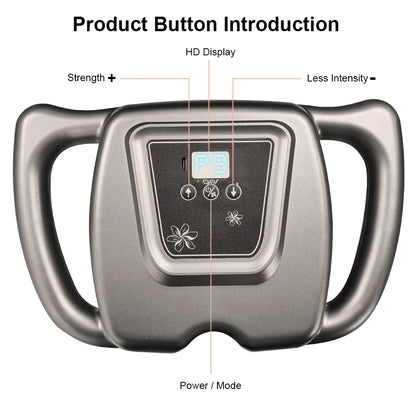 Fascia Gun Muscle Massager Gun Sixteen-head High Frequency Neck Shoulder Waist Massage Machine Professional Fascia Massage Gun