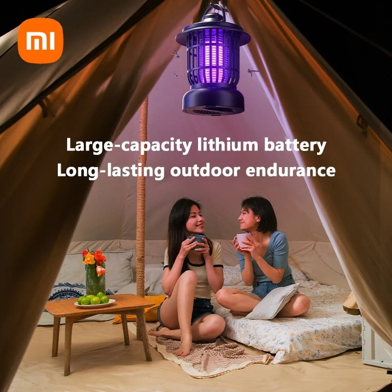 Xiaomi Electric Mosquito Killing Lamp Rechargeable Indoor Outdoor 2-in-1Anti Mosquito Trap Camping Lighting Quite Insect Killer