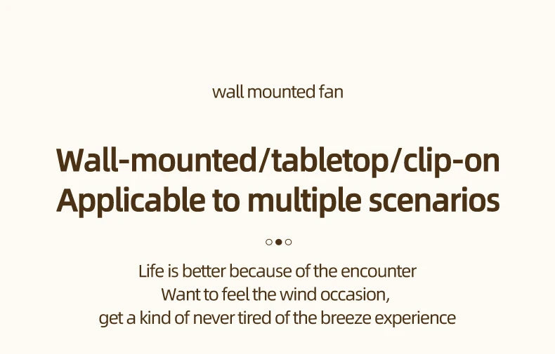 Circulating Clip Fan With Remote Control Mini Desktop Fan 4000 mAh Large Capacity Rechargeable Table Fan With Night Light