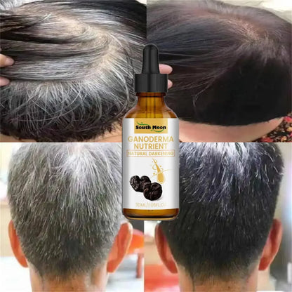 Anti Gray White Hair Serum Liquid White To Black Natural Color Repair Nourish Scalp Products Anti Loss Hairs Care For Men Women