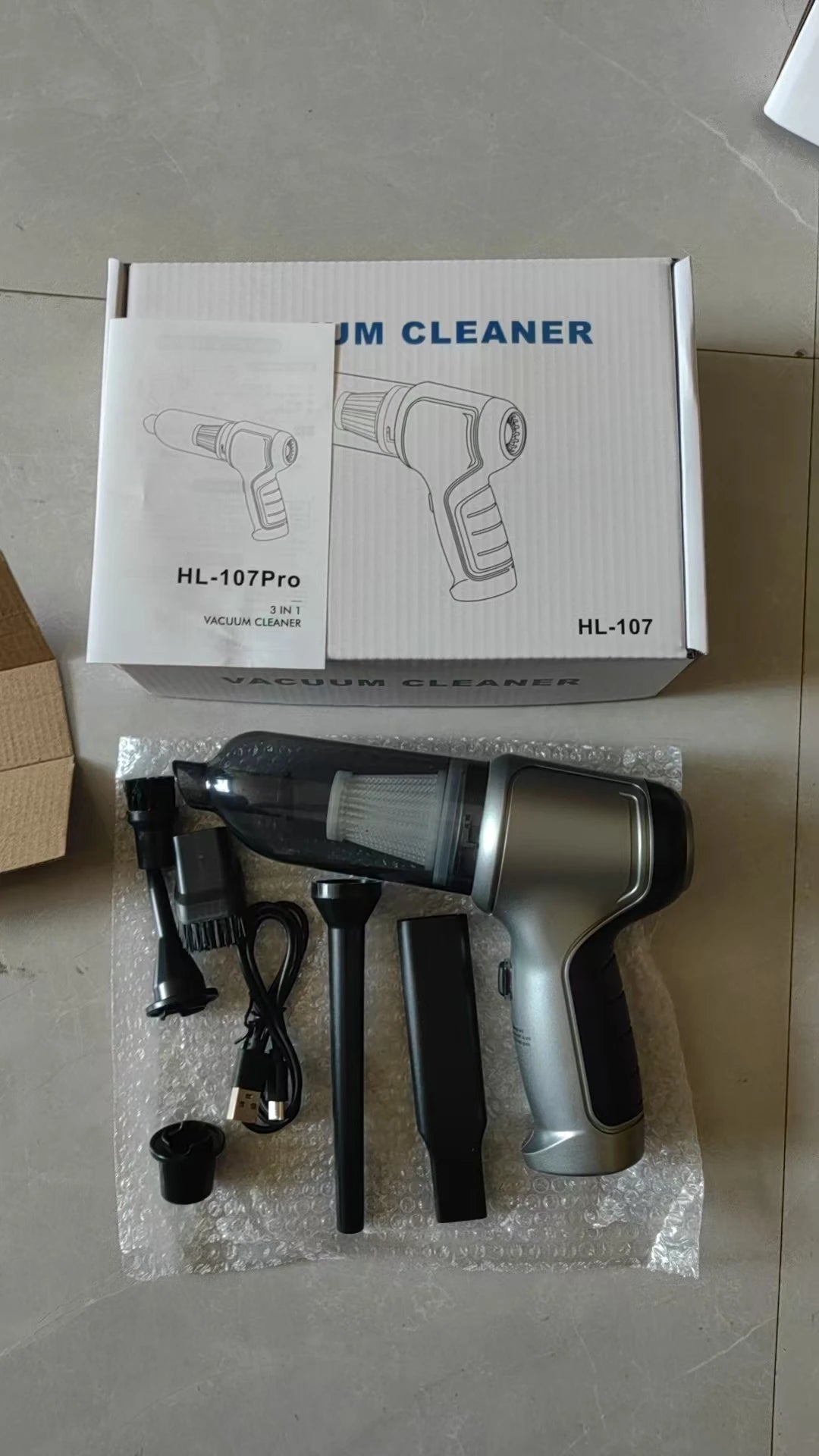 Wireless Car Vacuum Cleaner Strong Cordless Cleaner Suction Handheld Auto Vacuum Home&Car Dual Use MiniVacuum Cleaner Appliance