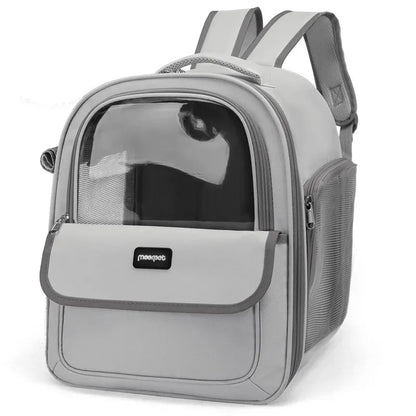 Cat Carriers Cat Backpack Breathable Mesh Dog Backpack Foldable Large Capacity Cat Carrying Bag Outdoor Travel Bag Pet Supplies