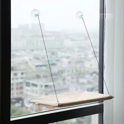 Cat Window Hanging Hammock Bed Suction Cup Space Saving All Seasons Easy Install Pet Bed Cat Climbing Frame Pet Accessories
