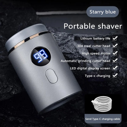 Xiaomi Electric Shaver Mini Led Digital Display Men Rechargeable Type-c Charging Car Portable Shaver  Men Women Home Razor