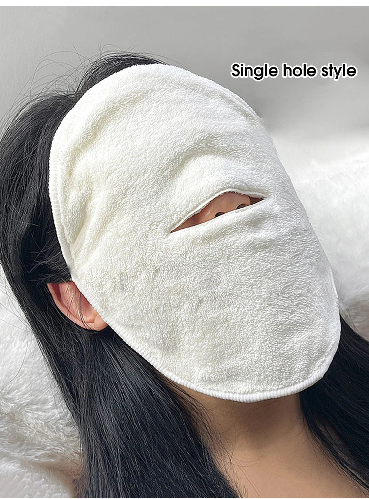 Hot compress towel hanging ear soft skin-friendly steam heating cold hot compress face towel wet compress irrigation face towel