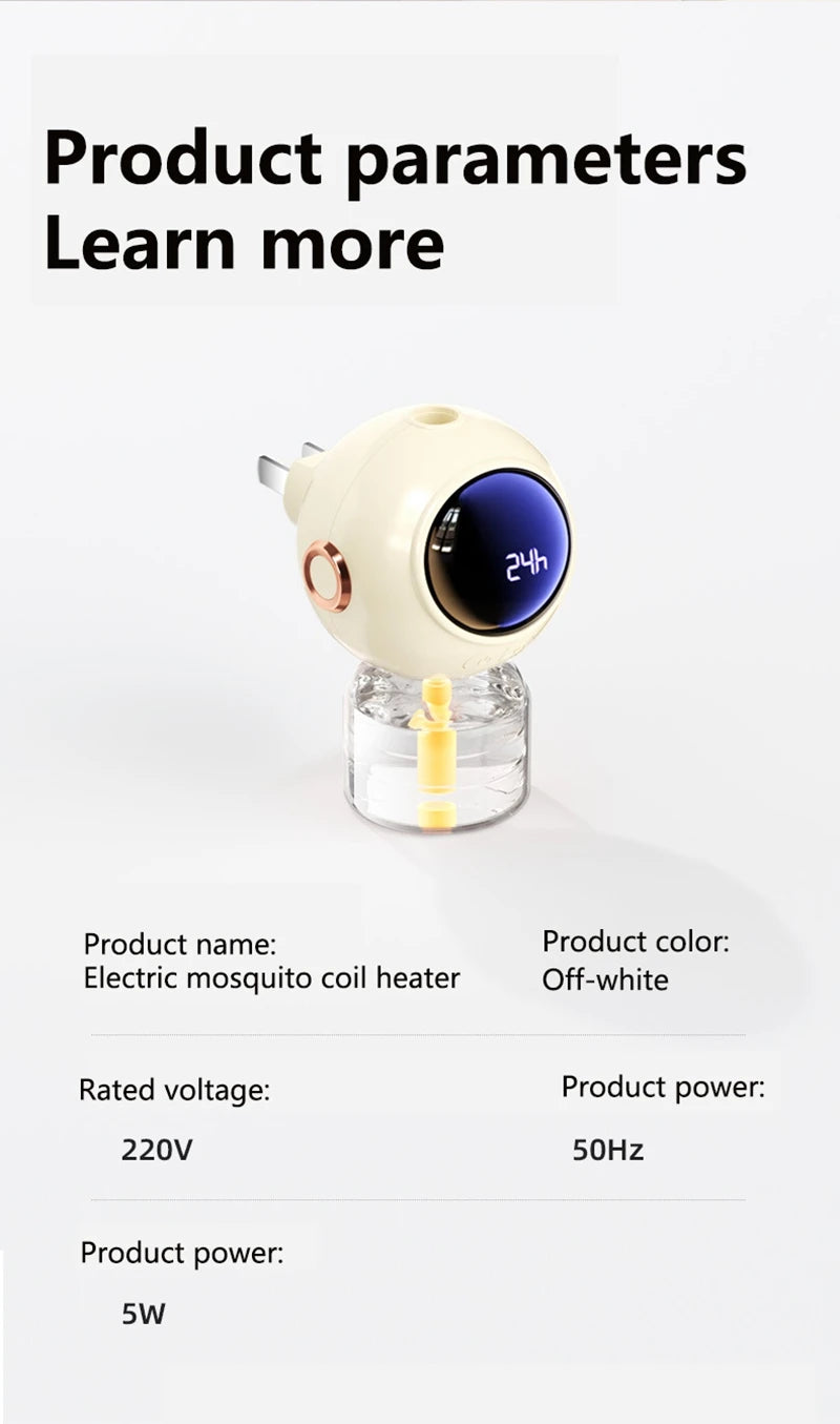 Xiaomi Timed Mosquito Repellent Liquid Mosquito Repellent Odorless Mosquito Repellent Liquid Plug-in Heater Replenishment Liquid